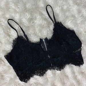 MissGuided Lace Bralette - Black - NWOT